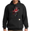 Custom Printed Midweight Hooded Sweatshirt Thumbnail