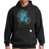 Custom Printed Midweight Hooded Sweatshirt Thumbnail