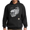 Custom Printed Midweight Hooded Sweatshirt Thumbnail