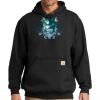 Custom Printed Midweight Hooded Sweatshirt Thumbnail