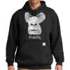 Custom Printed Midweight Hooded Sweatshirt Thumbnail