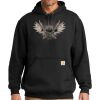 Custom Printed Midweight Hooded Sweatshirt Thumbnail