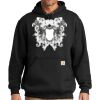 Custom Printed Midweight Hooded Sweatshirt Thumbnail