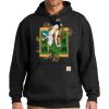 Custom Printed Midweight Hooded Sweatshirt Thumbnail