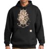 Custom Printed Midweight Hooded Sweatshirt Thumbnail