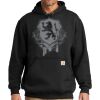 Custom Printed Midweight Hooded Sweatshirt Thumbnail