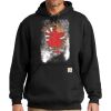 Custom Printed Midweight Hooded Sweatshirt Thumbnail