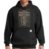 Custom Printed Midweight Hooded Sweatshirt Thumbnail