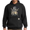 Custom Printed Midweight Hooded Sweatshirt Thumbnail