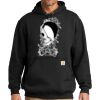 Custom Printed Midweight Hooded Sweatshirt Thumbnail