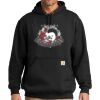 Custom Printed Midweight Hooded Sweatshirt Thumbnail
